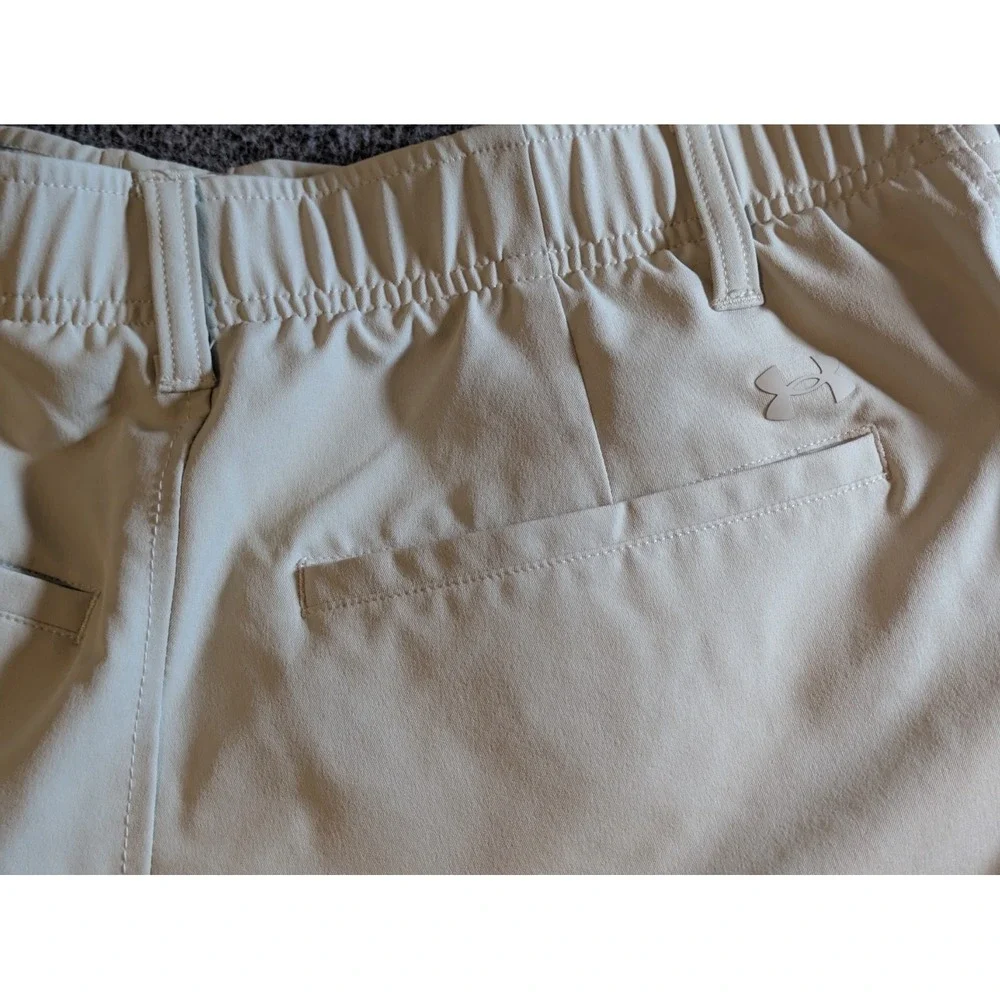 Under Armour Pants Mens 36X30 Tan Biege Golf Chino Stretch Performance Straight